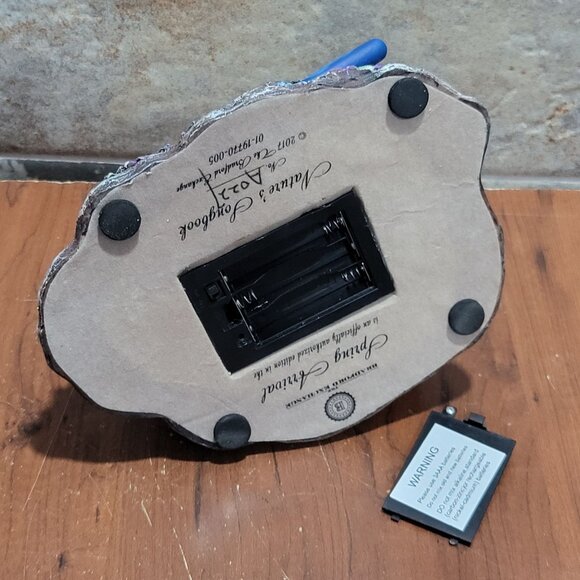 Bradford Exchange Touch Activated Songbirds Sculpture Spring Arrival A O22 Natur - Picture 6 of 11